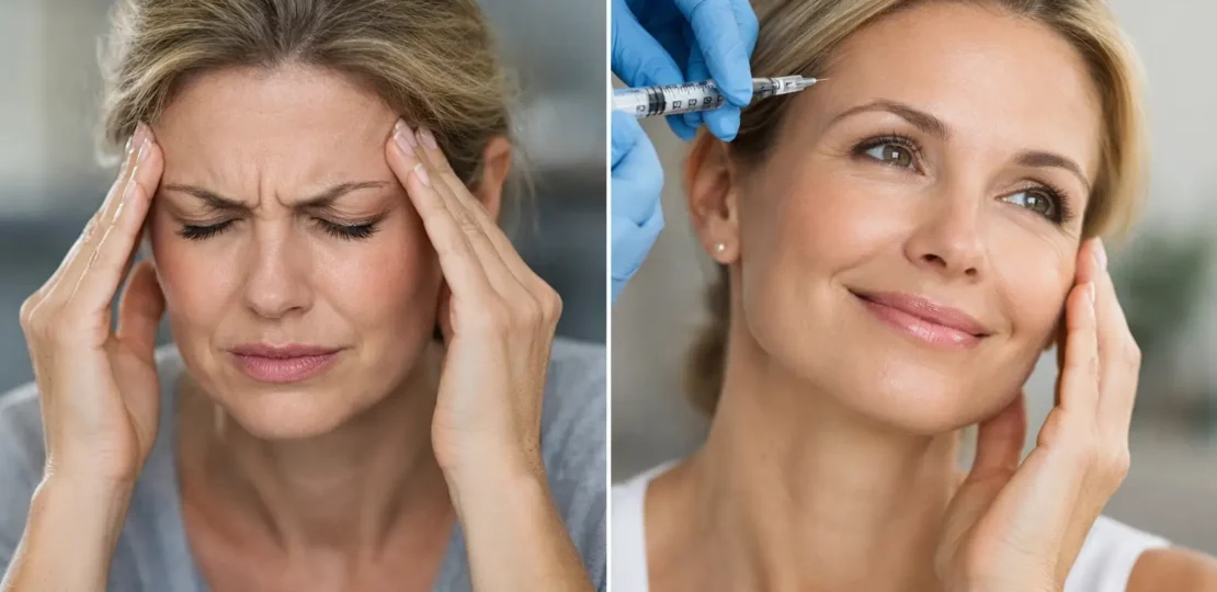 Botox para enxaqueca: antes e depois do tratamento